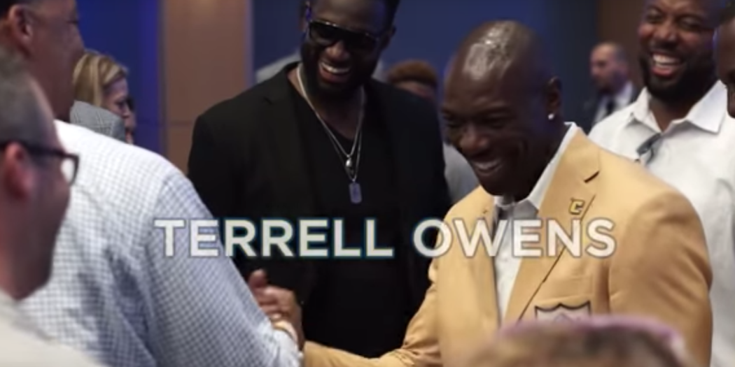 Terrell Owens NFL Hall Of Fame Induction – Mocs News